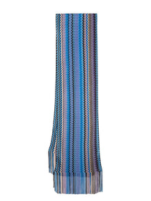  Missoni Scarfs Clear Blue