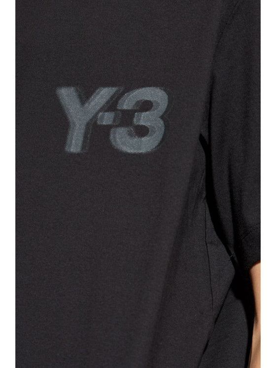 Y-3 T-shirts and Polos Black