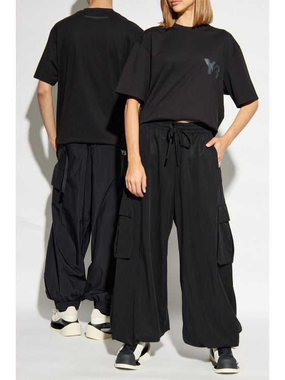 Y-3 T-shirts and Polos Black