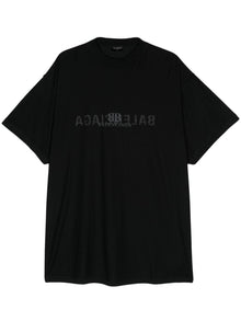  Balenciaga T-shirts and Polos Black