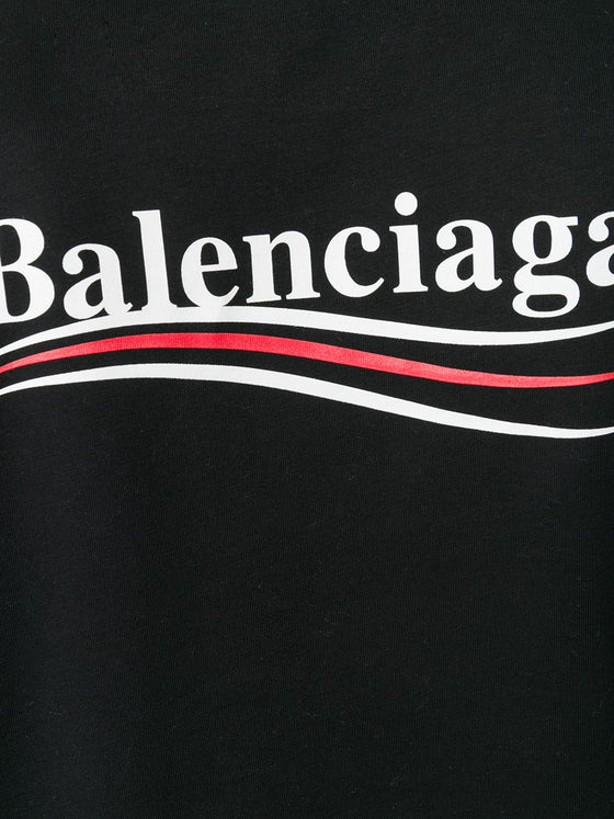 Balenciaga T-shirts and Polos Black