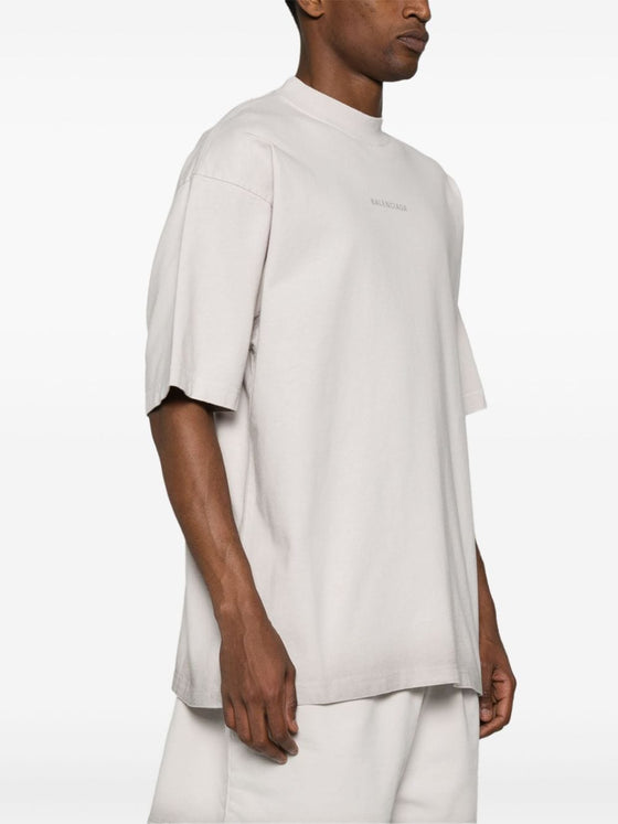 Balenciaga T-shirts and Polos Grey