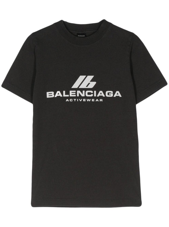 Balenciaga T-shirts and Polos Black