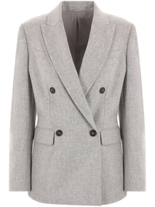  Brunello Cucinelli Jackets Grey