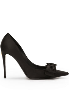  Dolce & Gabbana Satin pumps with bow detail