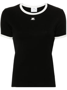  COURREGES PRE T-shirts and Polos Black