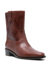 Tory Burch Boots Leather Brown