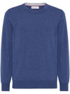 Brunello Cucinelli Sweaters Clear Blue