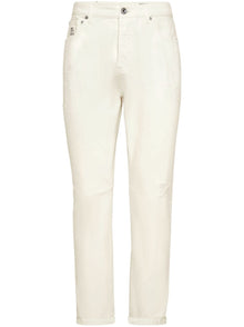  Brunello Cucinelli Jeans White