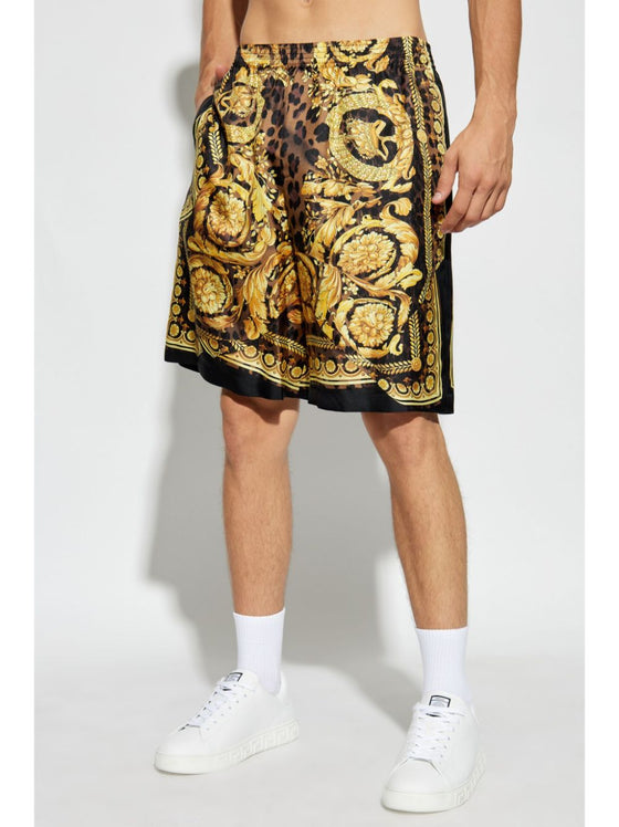 Versace Shorts Golden