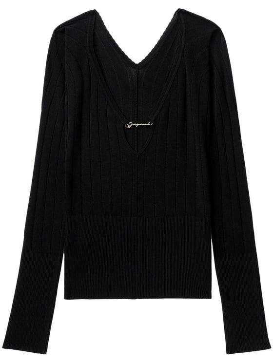 JACQUEMUS Sweaters Black