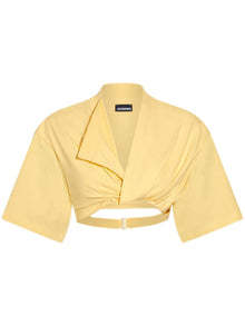  JACQUEMUS T-shirts and Polos Yellow