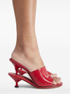 JACQUEMUS Sandals Red