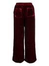 GOLD HAWK Trousers Red