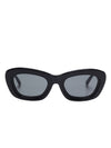 The Attico Sunglasses Black