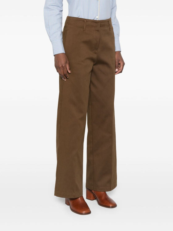 Forte Forte Trousers Brown