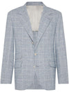 Brunello Cucinelli Jackets Clear Blue