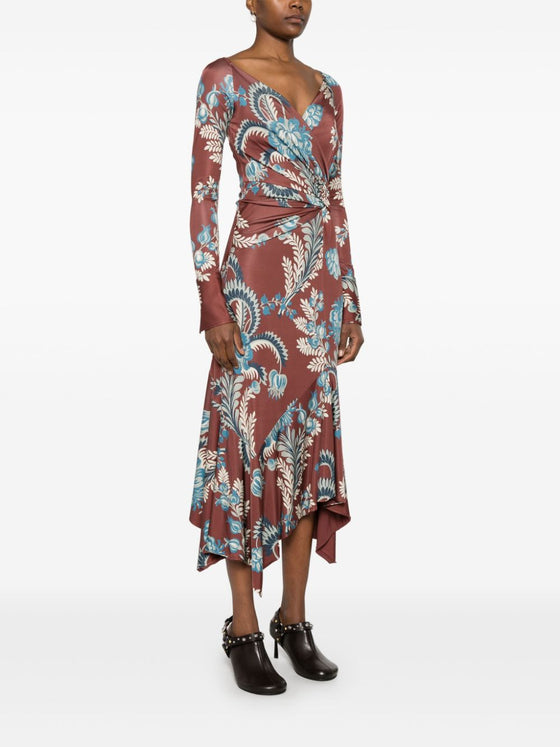 Etro Dresses Bordeaux