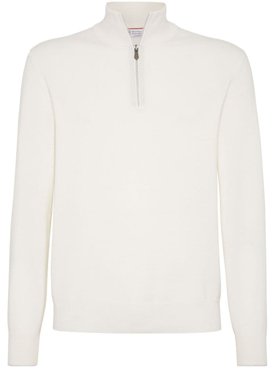 Brunello Cucinelli Sweaters White