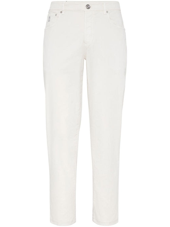 Brunello Cucinelli Trousers White