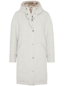  Brunello Cucinelli Coats Light Grey