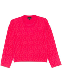  Emporio Armani Sweaters Red