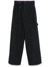 WHITE SAND Trousers Black