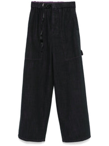  WHITE SAND Trousers Black