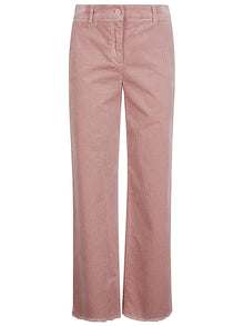  Via Masini 80 Trousers Coral Red