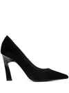 E 'CLAT With Heel Black