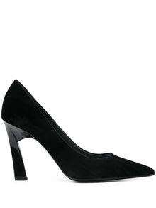  E 'CLAT With Heel Black