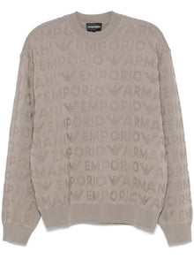  Emporio Armani Sweaters Dove Grey