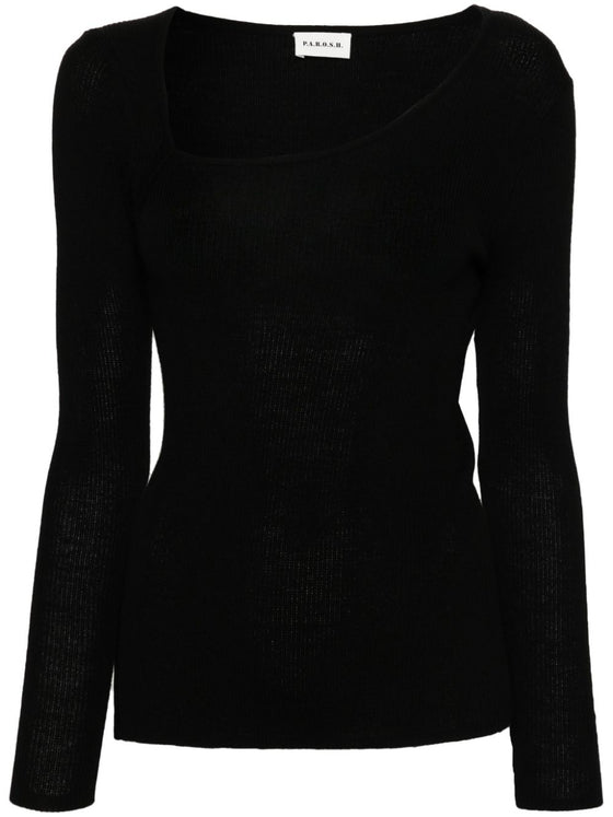 Parosh Sweaters Black