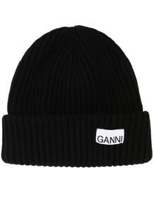  GANNI Hats Black