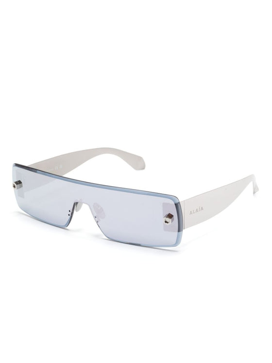 Alaia Sunglasses Silver