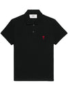 Ami Paris T-shirts and Polos Black