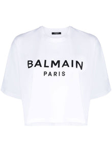  Balmain T-shirts and Polos White