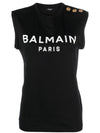 Balmain Button Detail Top