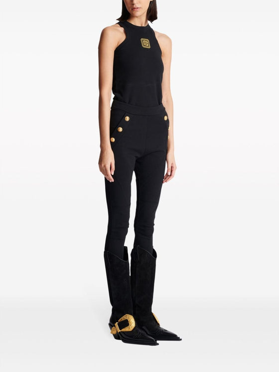 Balmain jersey leggings