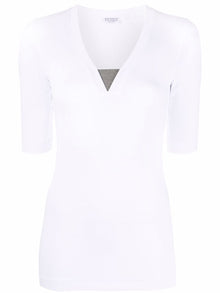  Brunello Cucinelli Top White