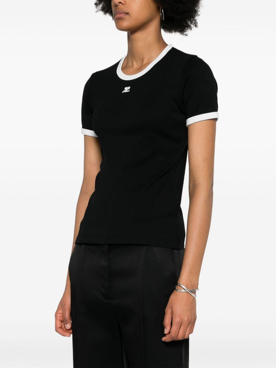 COURREGES PRE T-shirts and Polos Black