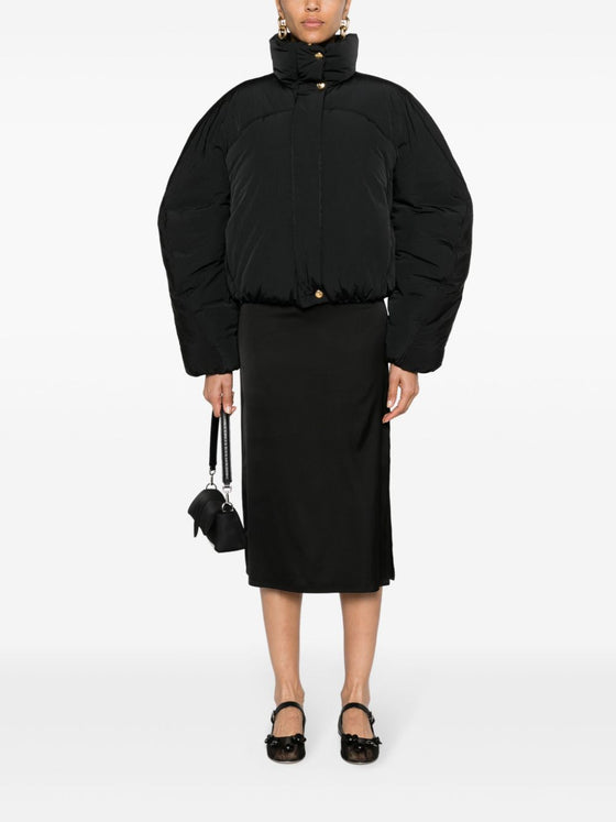 JACQUEMUS Coats Black