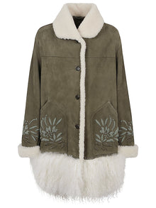  Ermanno Scervino Coats Green