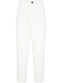  Brunello Cucinelli Trousers White