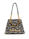 Balmain small 1945 Soft jacquard tote bag