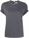 Brunello Cucinelli T-shirts and Polos Grey