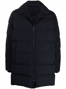  Emporio Armani Coats Blue