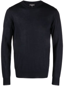  Emporio Armani Sweaters Blue