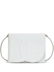  Dolce & Gabbana Calfskin DG Logo crossbody bag