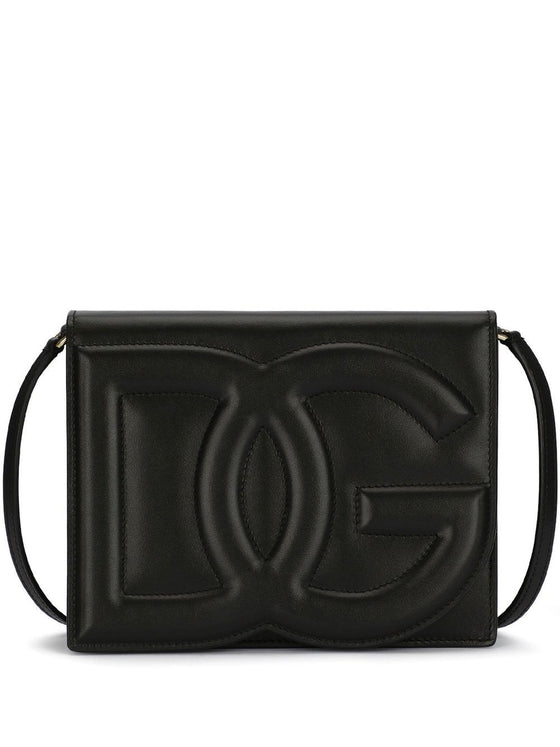 Dolce & Gabbana Calfskin DG Logo crossbody bag